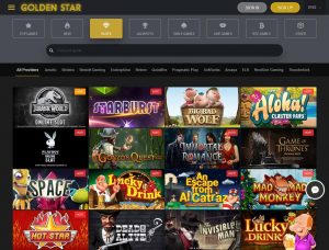 Golden Star Casino Screenshot #1